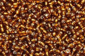 Бісер Preciosa Чехія №17110, темно-коричневий, блискучий, фото 1