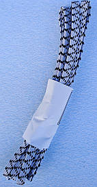 Білизняна гумка 1см біло-чорна 2м