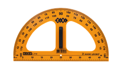 Транспортир для шкільної дошки ZB.5659 TEACHER 50см жовтий (1/10)