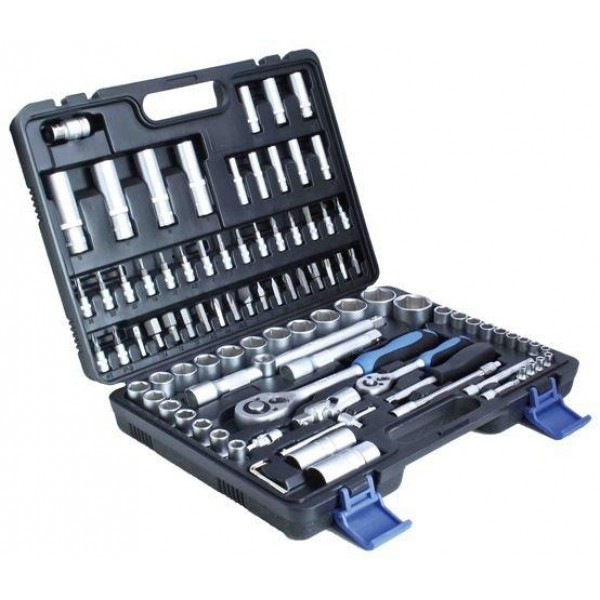 Набір інструментів 94 предмети 1/2'' та 1/4" PROFI (Тайвань) SATRA S-SS941214