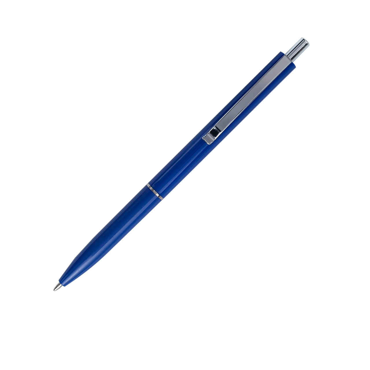Ручка кулькова автоматична BM.8239-02 COLOR, LOGO2U, 1 мм синій корпус, пише синім (50/1000)