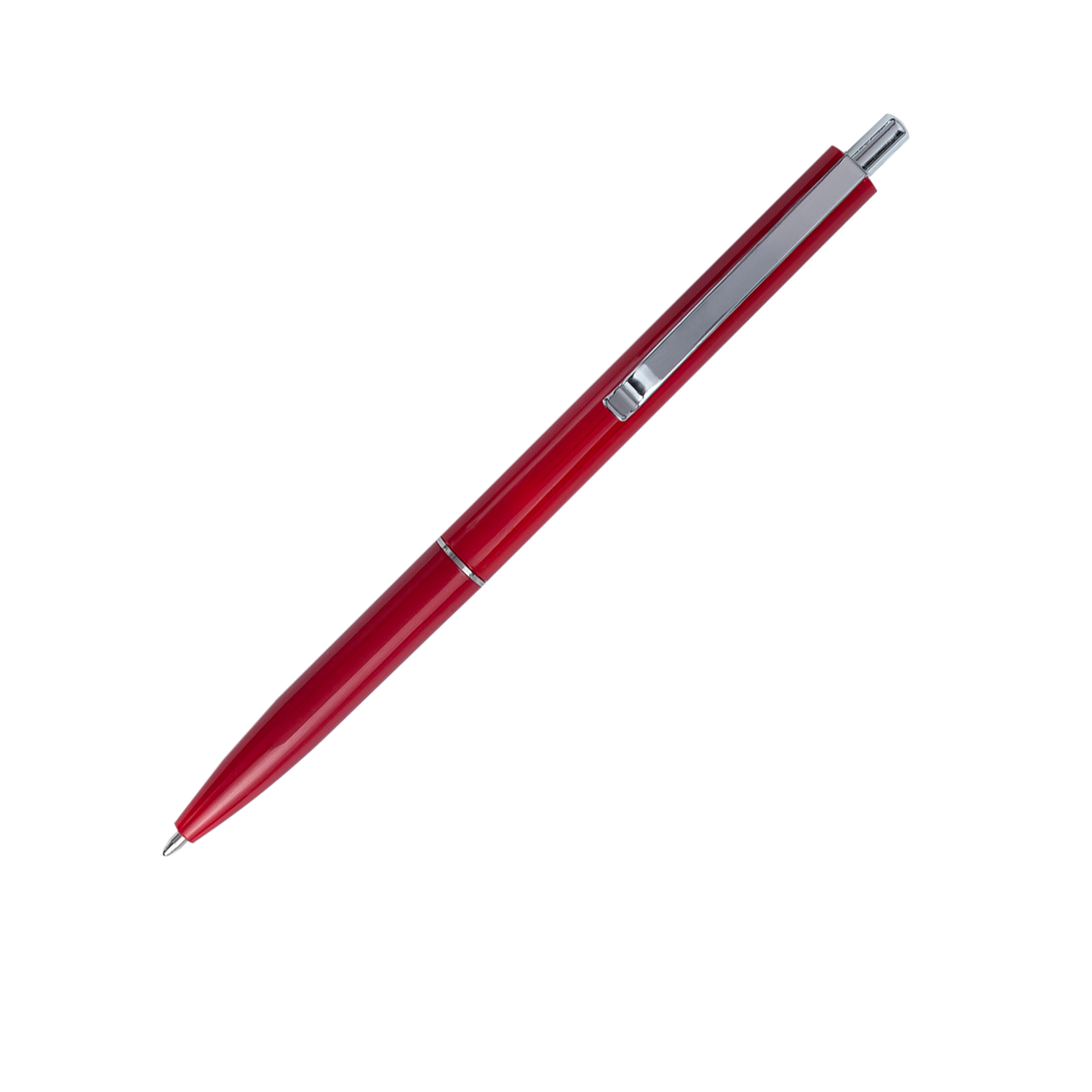 Ручка кулькова автоматична BM.8239-05 COLOR, LOGO2U, 1 мм червоний корпус, пише синім (50/1000)