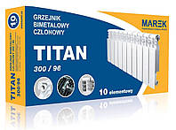 Биметаллический радиатор Titan 300/96