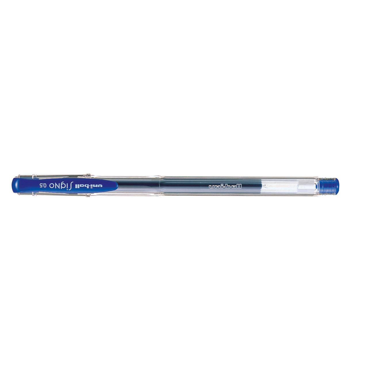 Ручка гелева uni-ball Signo fine 0.7мм синій (12/144) - фото 1 - id-p1142611165
