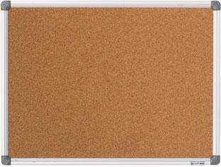 Дошка коркова 45х60см BM.0016 алюмінієва рамка (1/10), фото 1