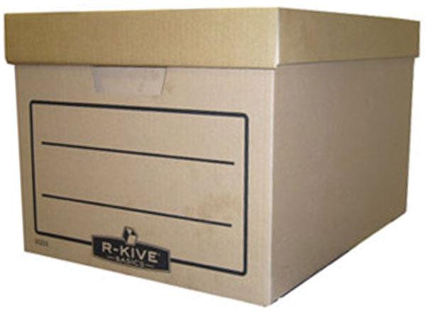 Короб для архівних боксів Fellowes f.20303 R-Kive Basics корич, фото 1