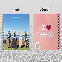 Скетчбук А5 48 л. 150 гр.м² K-Pop Group 008 Mamamoo