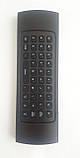 Пульт Fly Mouse MX3 Black Backlight з гіроскопом і мікрофоном для Андроїд-приставок, клавіатура, фото 3