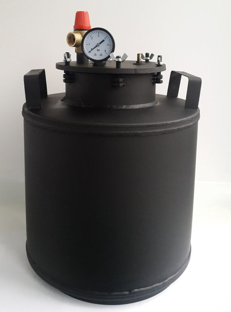 Автоклав 5-літрових або 16-літрових пофарбований метал, фото 1