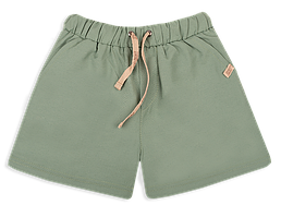 Шорти дитячі бавовняні для хлопчика однотонні GABBI SH-20-17-3 Юніор Оливковий на зріст 128 (12195)