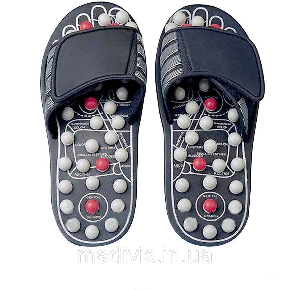 Масажні капці Massage Slipper D1011 (р-р 38-39, 26 см.), фото 1