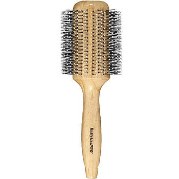 BABYLISSPRO Брашенг дерев'яний Wooden Brush 50 мм штучна щетина