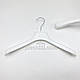 Пластикові вішалки плічка для одягу W-PL38 білого кольору, довжина 380 мм, фото 2