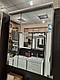 Дзеркальна шафа для ванної Базис Пік 60 см з підсвічуванням LED, фото 2