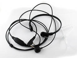 Ларингофон, гарнітура для рації з виносною кнопкою