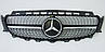 Решітка радіатора Mercedes W213 стиль AMG Diamond (чорний глянець), фото 4
