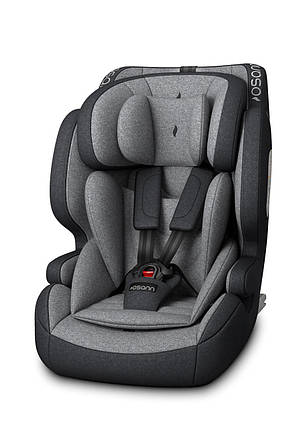 Дитяче Автокрісло PLUTO i-size (15 міс-12 років/Ріст 76-150 см) з системою Isofix Universe Grey - ОРИГІНАЛ, фото 2