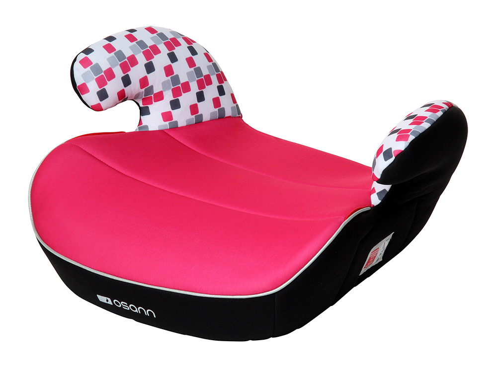 Автокрісло-бустер JUNIOR (від 3 до12 років/15-36 кг) Cube Pink - ОРИГІНАЛ