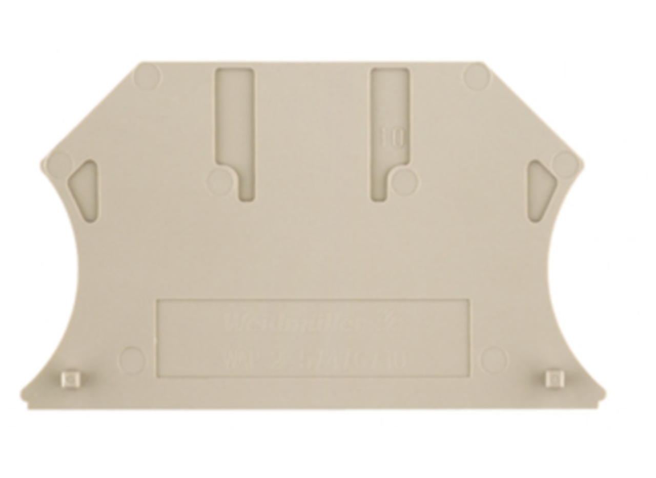 Weidmuller Кінцева пластина перегородка WAP 2.5-10 GR (100 шт), 1050050000
