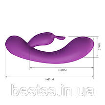 Вібратор Pretty Love Grace Vibrator Purple, фото 4