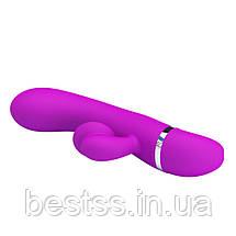 Вібратор із кліторальним відростком Pretty Love Bert Vibrator, фото 5