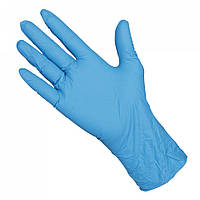 Перчатки нитриловые синие S 100шт