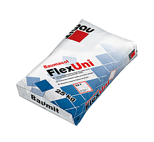 Універсальна еластична клейова суміш Baumit FlexUni для плитки, 25 кг