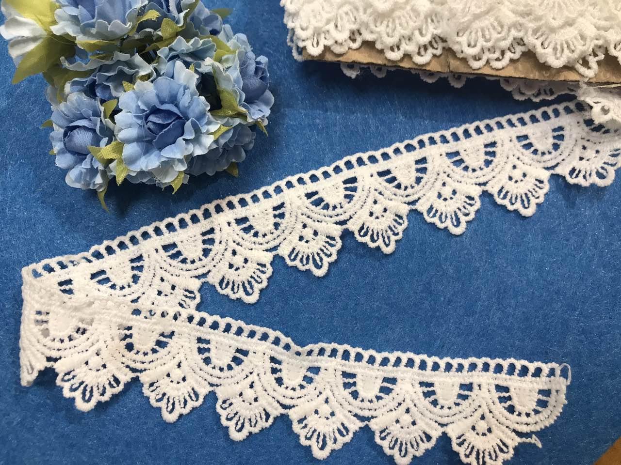 Біле мереживо 3,5 см, фото 1