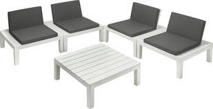 Комплект пластикових меблів Api білий