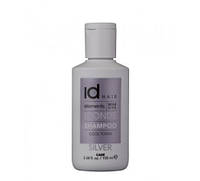 Шампунь для освітленого і блондованого волосся idHair Elements XCLS Blonde Silver Shampoo 100 мл