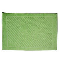 Коврик-полотенце для ног Home line зеленый 50х70 см