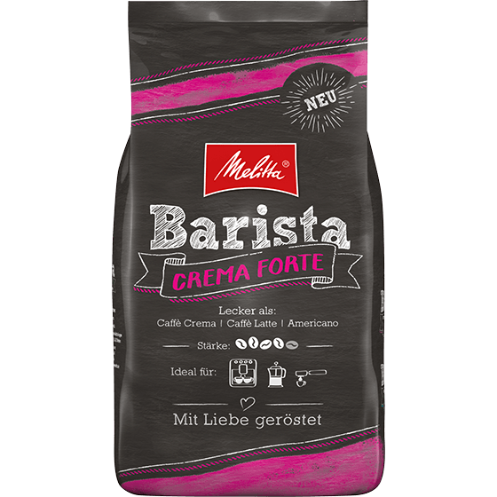 Кофе в зернах Melitta Barista "Crema Forte", 1 кг. Германия