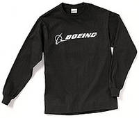 Реглан Boeing Long Slv Signature T-shirt (черный)