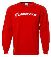 Реглан Boeing Long Slv Signature T-shirt (красный)