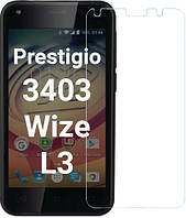 Защитное стекло для Prestigio MultiPhone Wize L3 3403 Duo