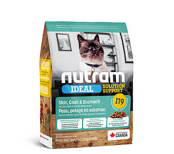 Сухий корм для котів з чутливим травленням I19 NUTRAM 1,13 кг