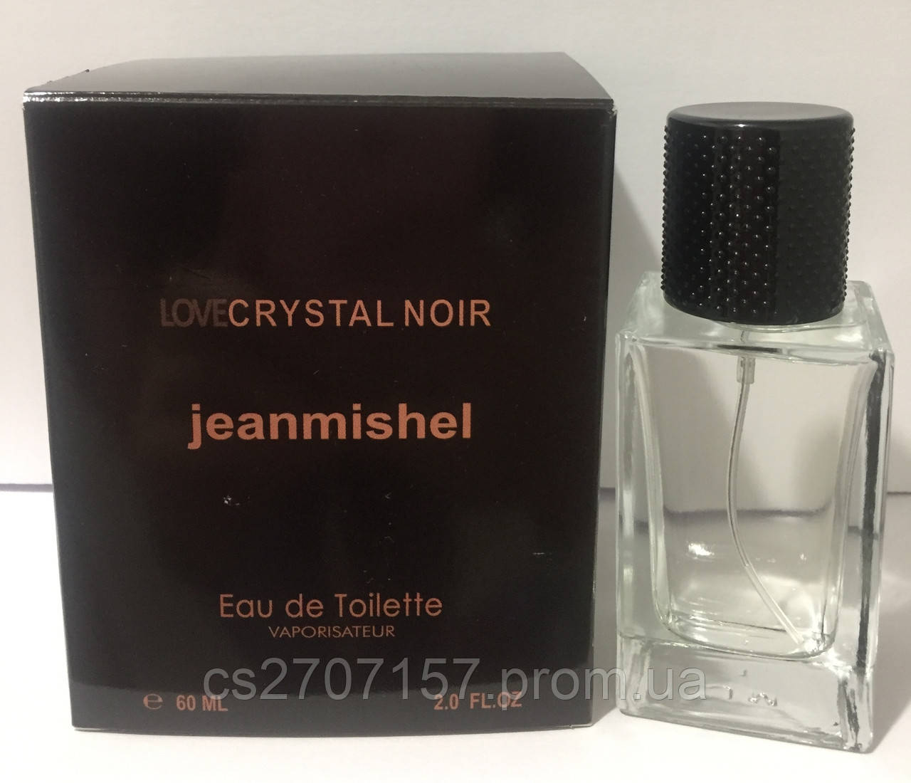 Жіночий парфум Jeanmishel Love Crystal Noir 60 мл