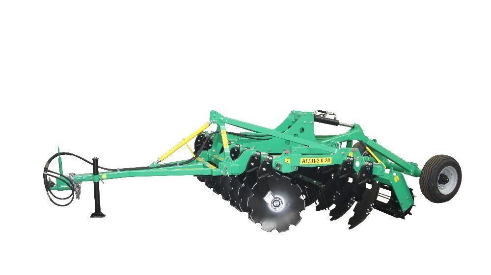 Дискова борона напівпричіпна АГЛП-2,4 з листової стійкою, фото 1