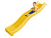 Дитяча гірка пластикова, спуск 2,2 метра KBT Бельгія. Колір жовтий., фото 2