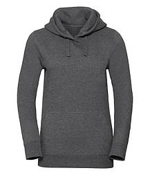 Жіноче худі Premium Authentic із капюшоном XS, RCA Вуглецевий Меланж