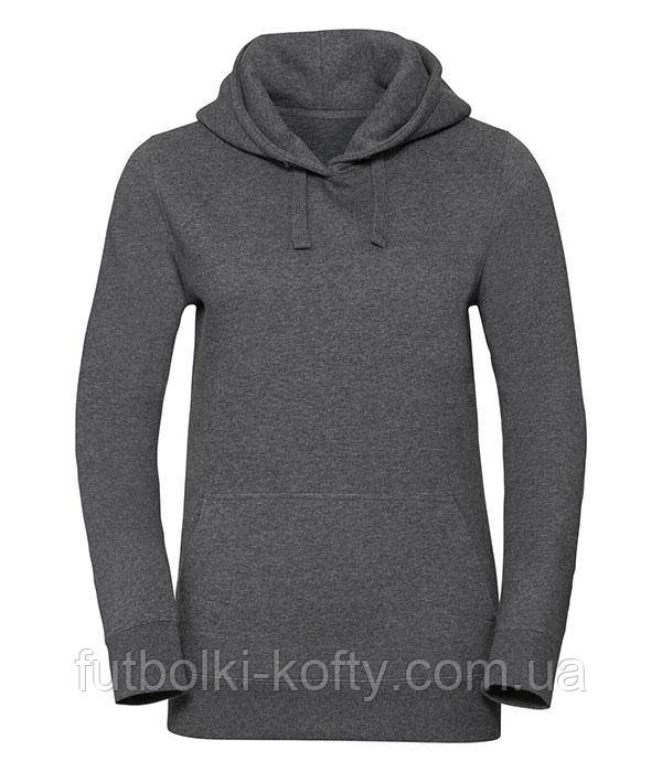 Жіноче худі Premium Authentic із капюшоном XS, RCA Вуглецевий Меланж