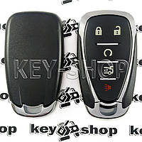 Cмарт ключ для Chevrolet (Шевролет) 4 + 1 кнопки, чип ID46 (HITAG 2), 433 MHz (keyless-go), (без логотипа)