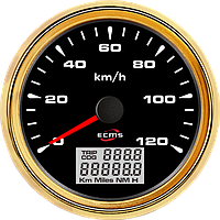 GPS-спідометр ECMS (чорний)