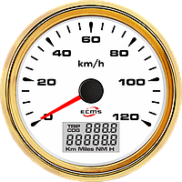 GPS-спідометр ECMS (білий)