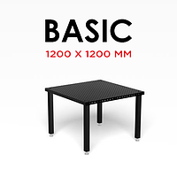 Сборочно-сварочные столы Siegmund 16 системы, серия BASIC 1200×1200 мм