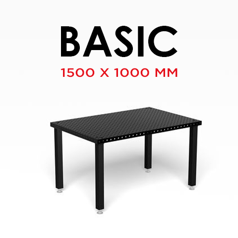 Сборочно-сварочные столы Siegmund 16 системы, серия BASIC 1500×1000 мм - фото 1 - id-p1149763005