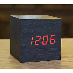 Настільні електронні годинники в дерев'яному корпусі VST-869-1