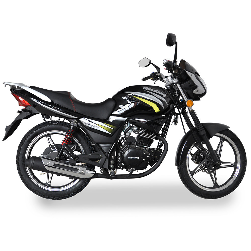 Дорожній мотоцикл Musstang Region MT150-8 Чорний