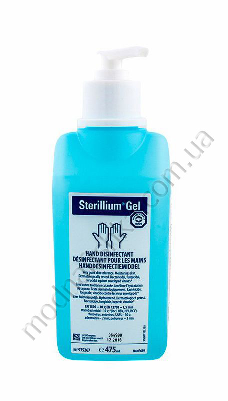 Антисептик для рук стериліум Steriliym Gel, 475 мл