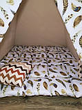 Вігвам із Перями, повний набір, будиночок, фото 2